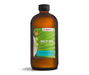 MCT OIL USP, KOSHER 16 oz. eco-friendly, BPA-free glass bottles